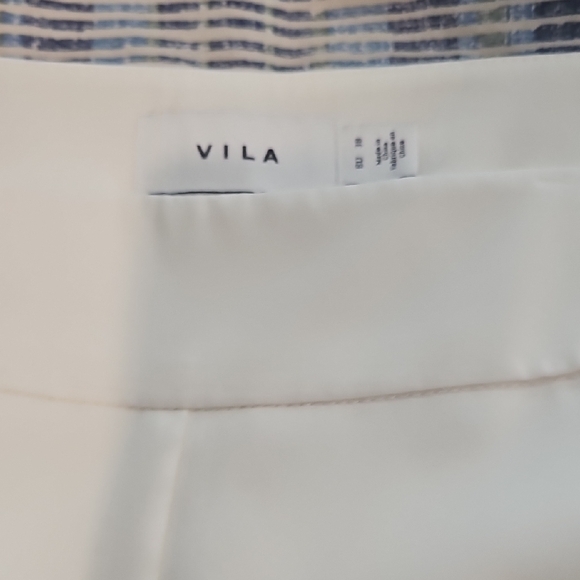 VILA Cream Tailored Suit, Size M - Picture 6 of 8